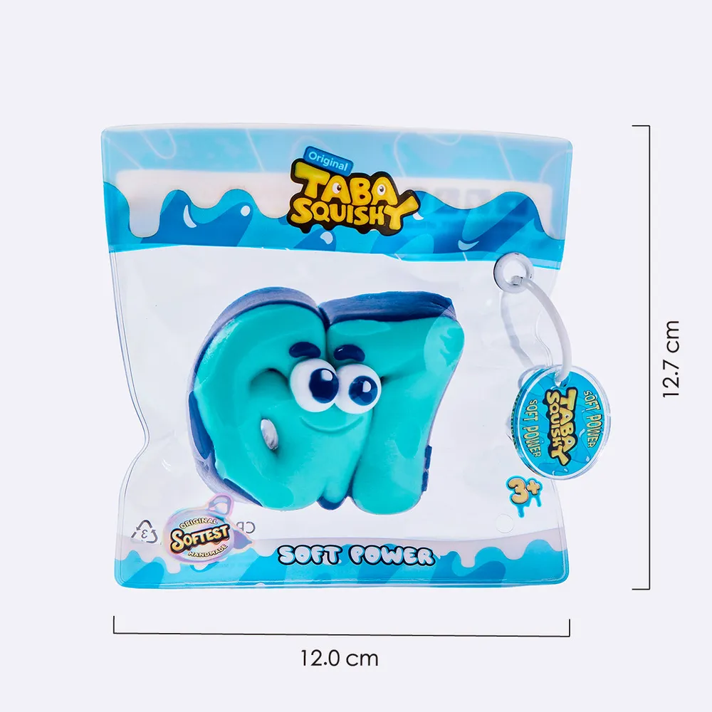 Classic Blue Green Six Seven 67 Taba Squishy — photo 6