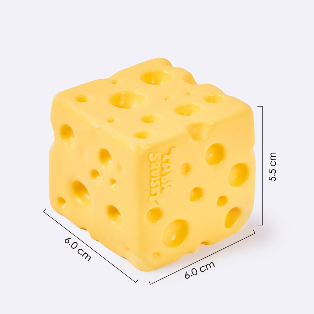 Classic Yellow Cheese Taba Squishy — photo 2