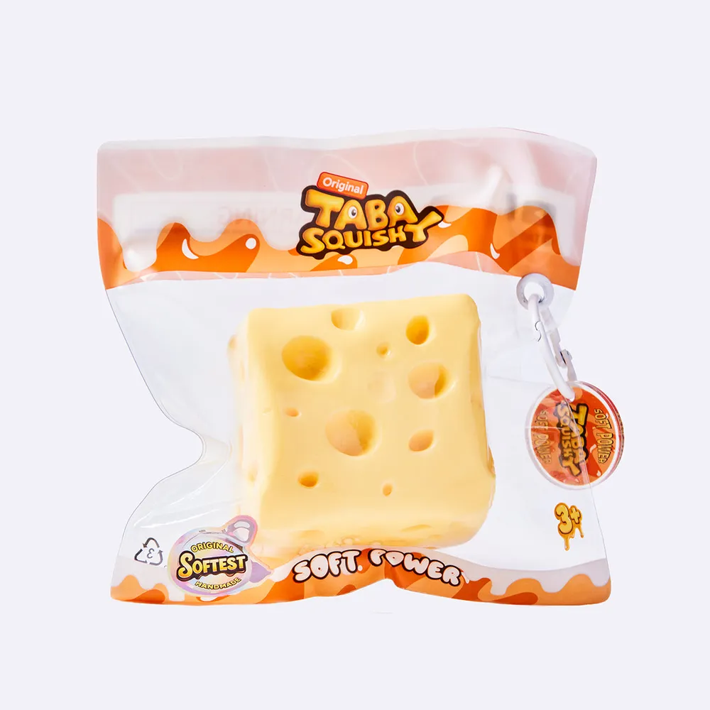 Classic Yellow Cheese Taba Squishy — photo 3
