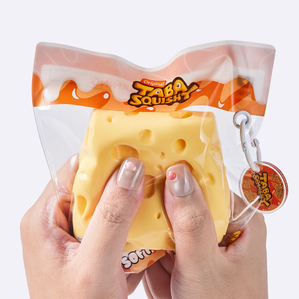 Classic Yellow Cheese Taba Squishy — photo 4
