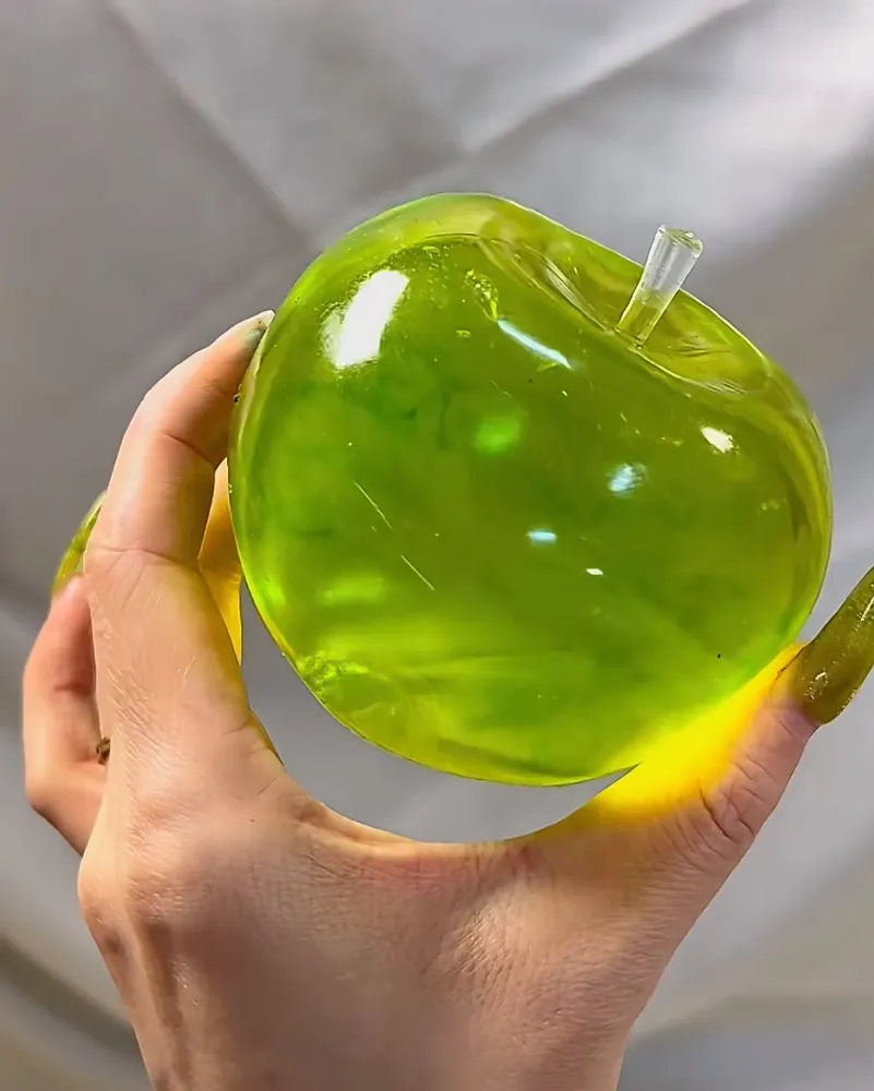 Clear Apple (Zero bounce-back) Squish Fidget Toy