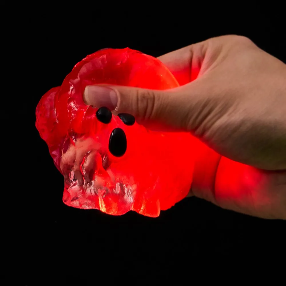 Clear Ghost with Red Light Taba Squishy — photo 2
