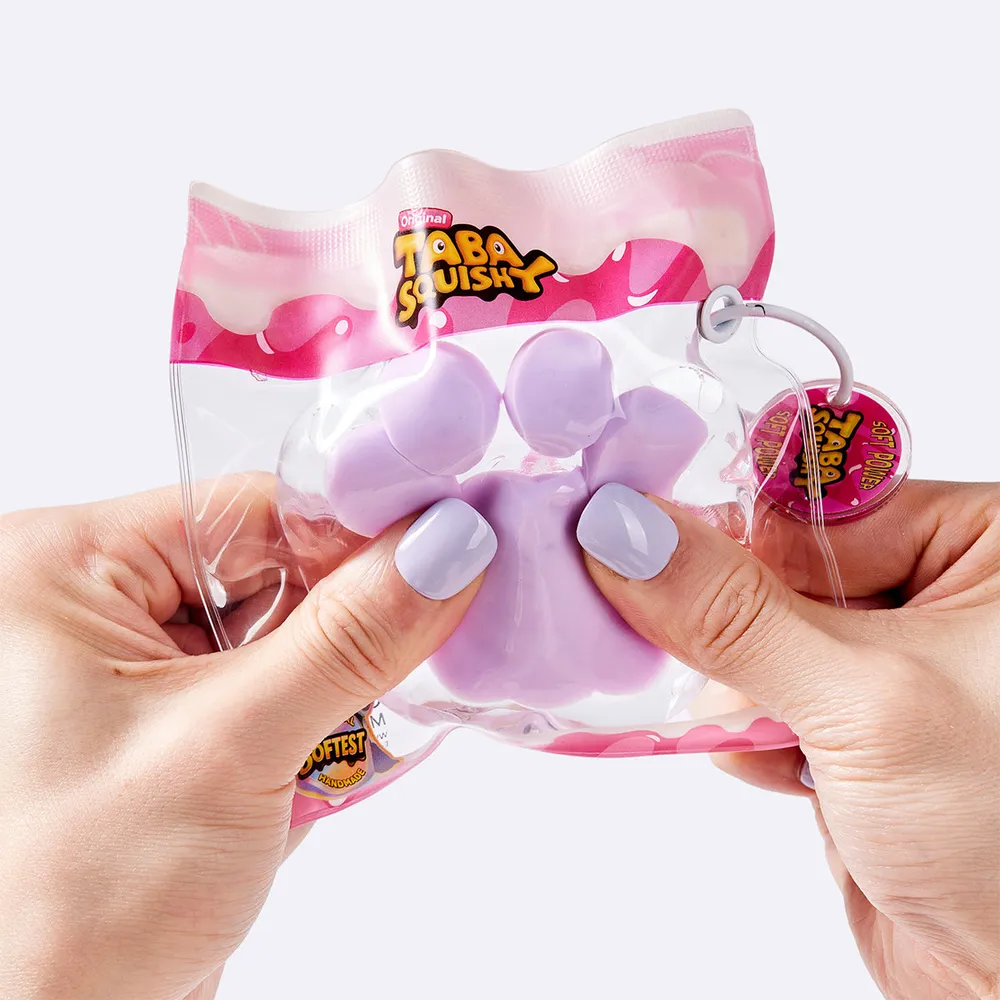 Clear Purple Heart Cat Paw — photo 4