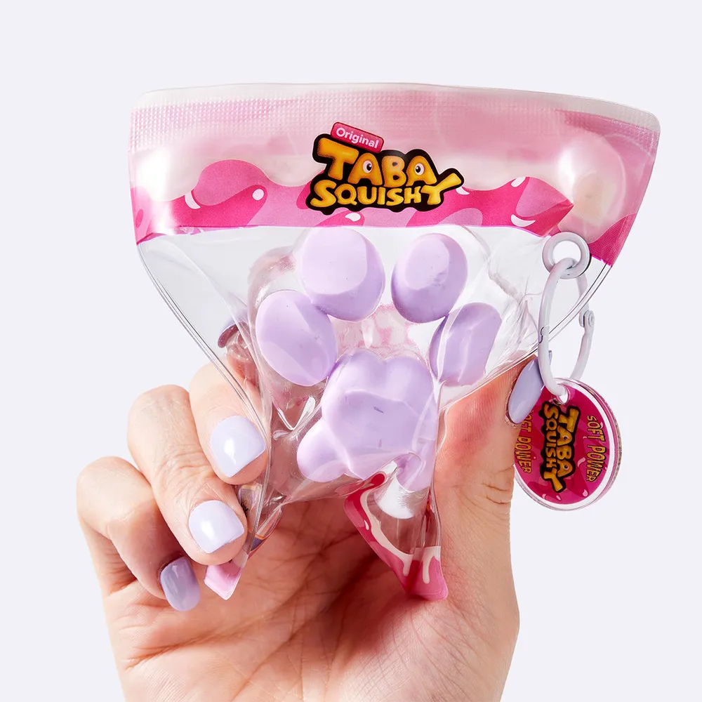 Clear Purple Heart Cat Paw — photo 5