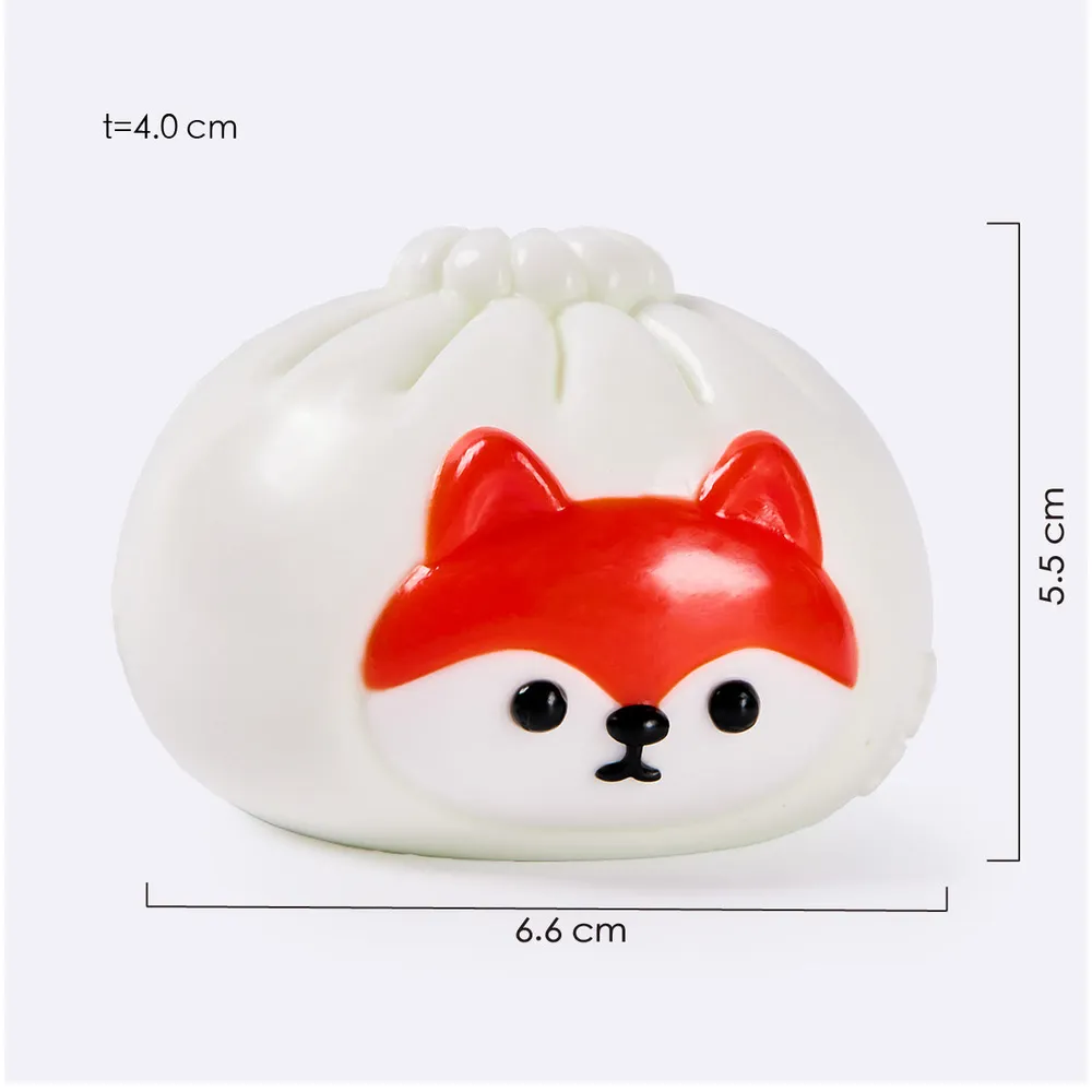 Clever Fox Dumpling Squishy — photo 3