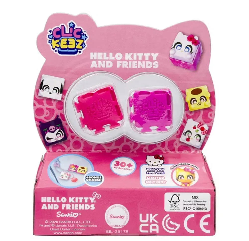 Clickeez: Hello Kitty and Friends Keyboard Collectibles Fidget Toy — photo 2