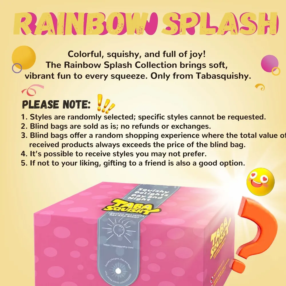 Colorful Series Blind Bag Taba Squishy — photo 2