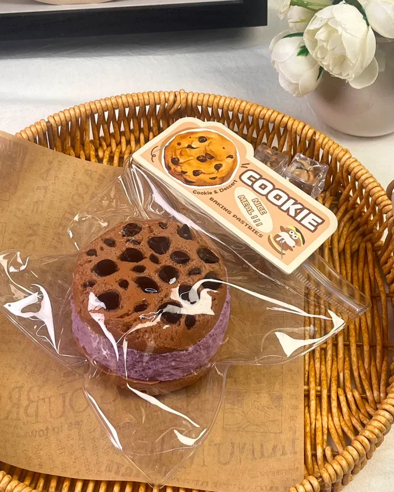 Cookie Squishy Stress Relief Decompression Toy — photo 3