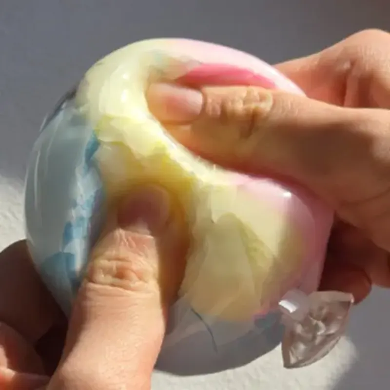 Cotton Candy Wax Breaking Squishies Fidget Toy — photo 2