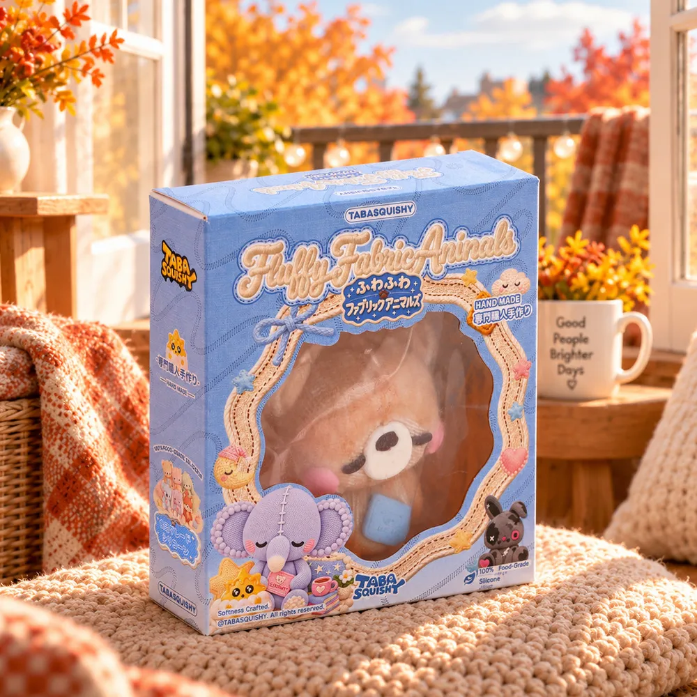 Cozy Knit Cocoa Cub Taba Squishy — photo 2