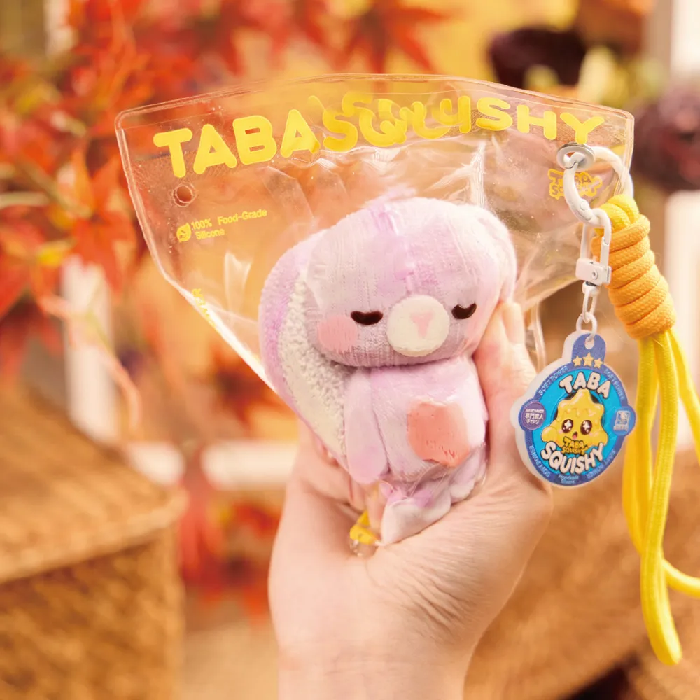 Cozy Knit Lilac Bunny Taba Squishy — photo 5