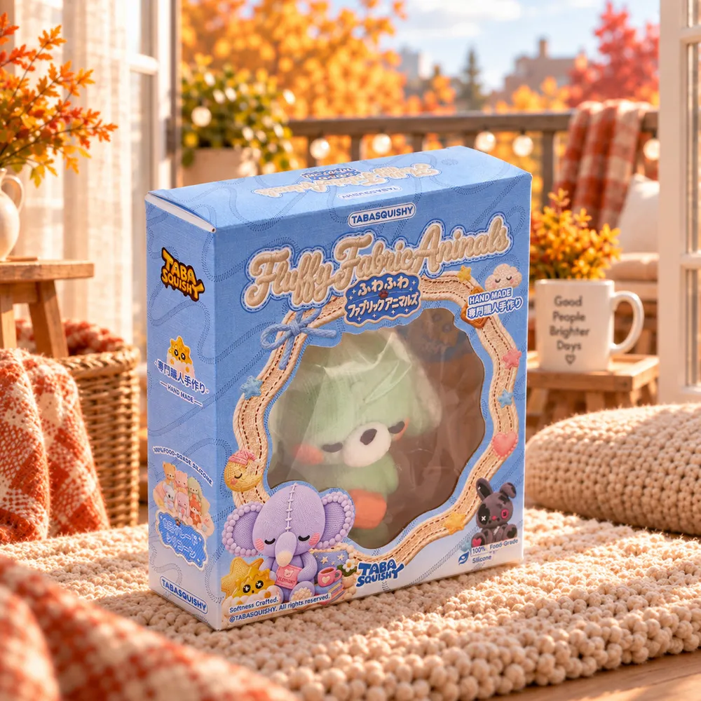 Cozy Knit Pistachio Pup Taba Squishy — photo 2