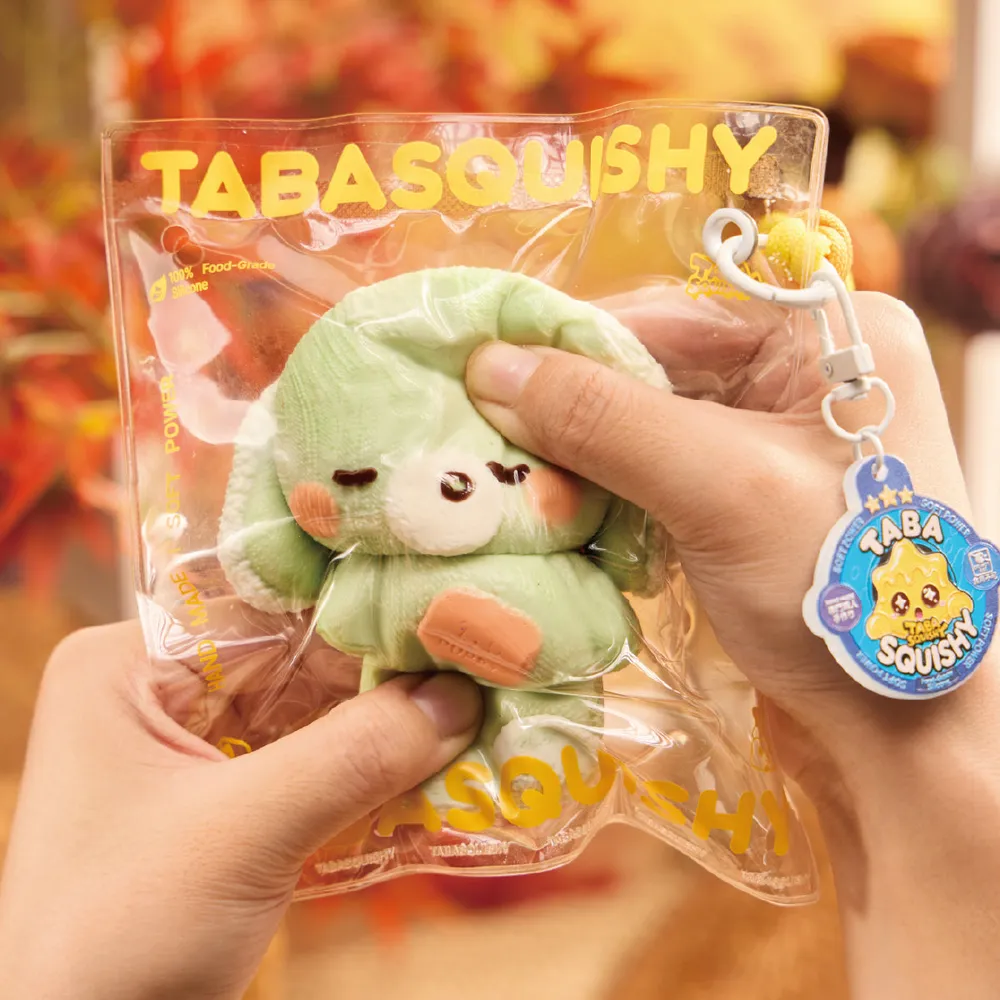 Cozy Knit Pistachio Pup Taba Squishy — photo 4