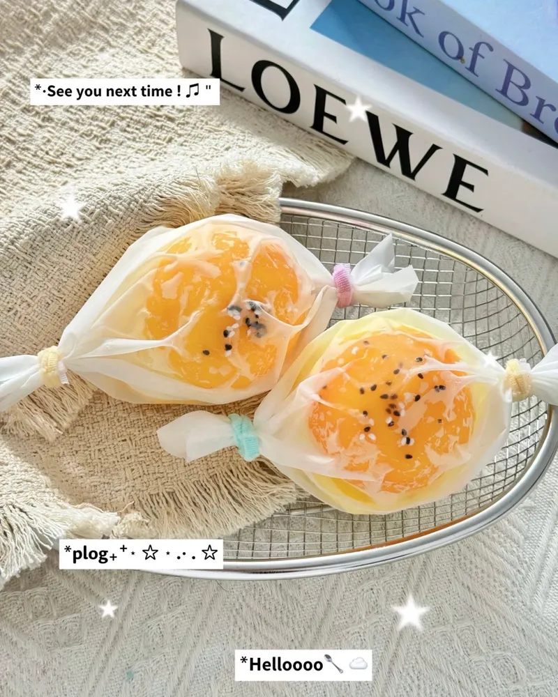 Cracking Sesame Egg Stress Ball Squishy Stress Relief Fidget Toy — photo 2