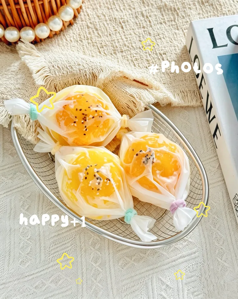 Cracking Sesame Egg Stress Ball Squishy Stress Relief Fidget Toy — photo 3