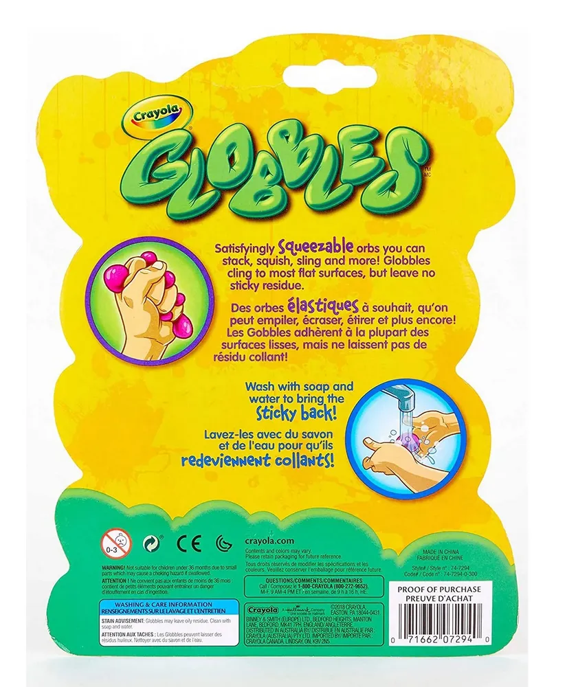 Crayola Globbles Squishy Fidget Toy - Pack of 6 — photo 2