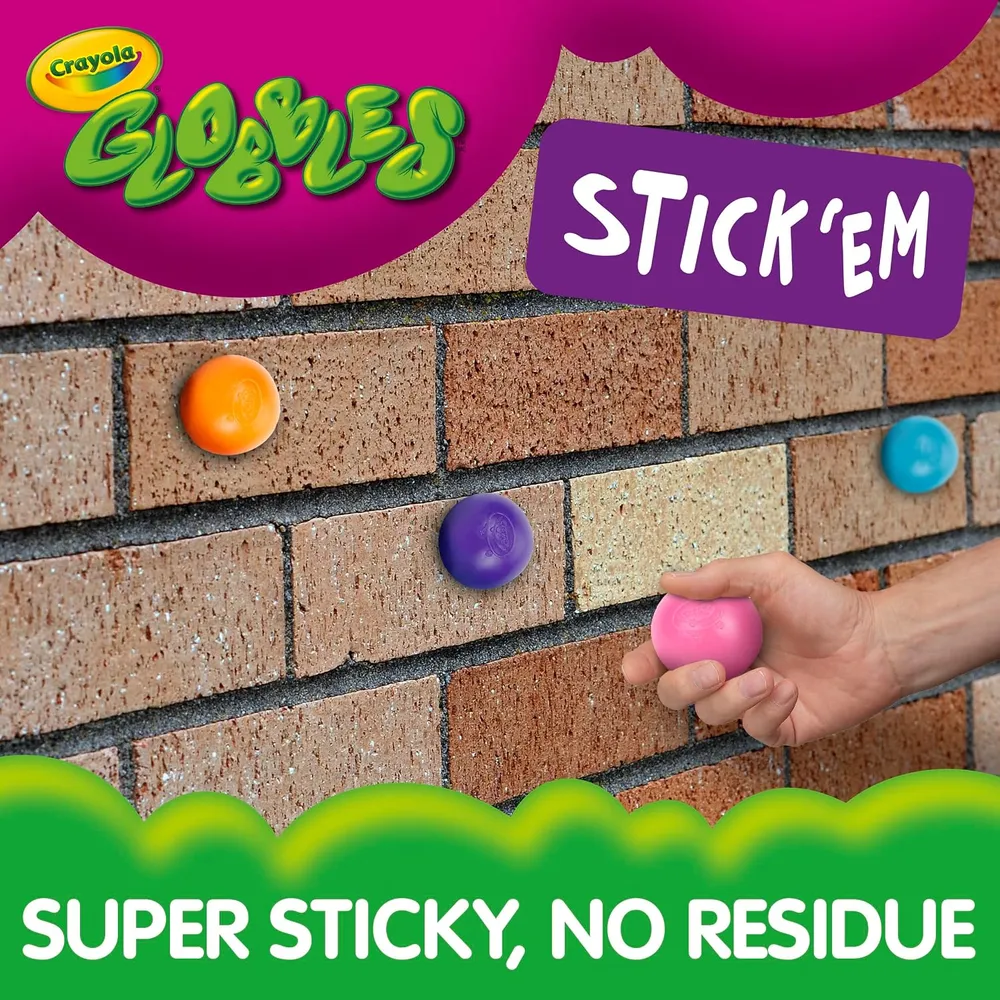 Crayola Globbles Squishy Fidget Toy - Pack of 6 — photo 4
