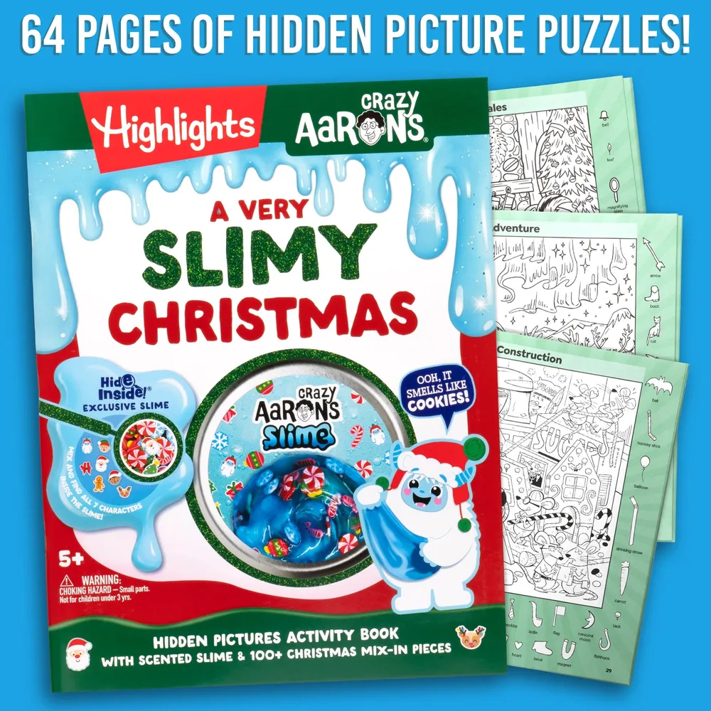 Crazy Aaron's A Very Slimy Christmas Activity Kit — photo 2
