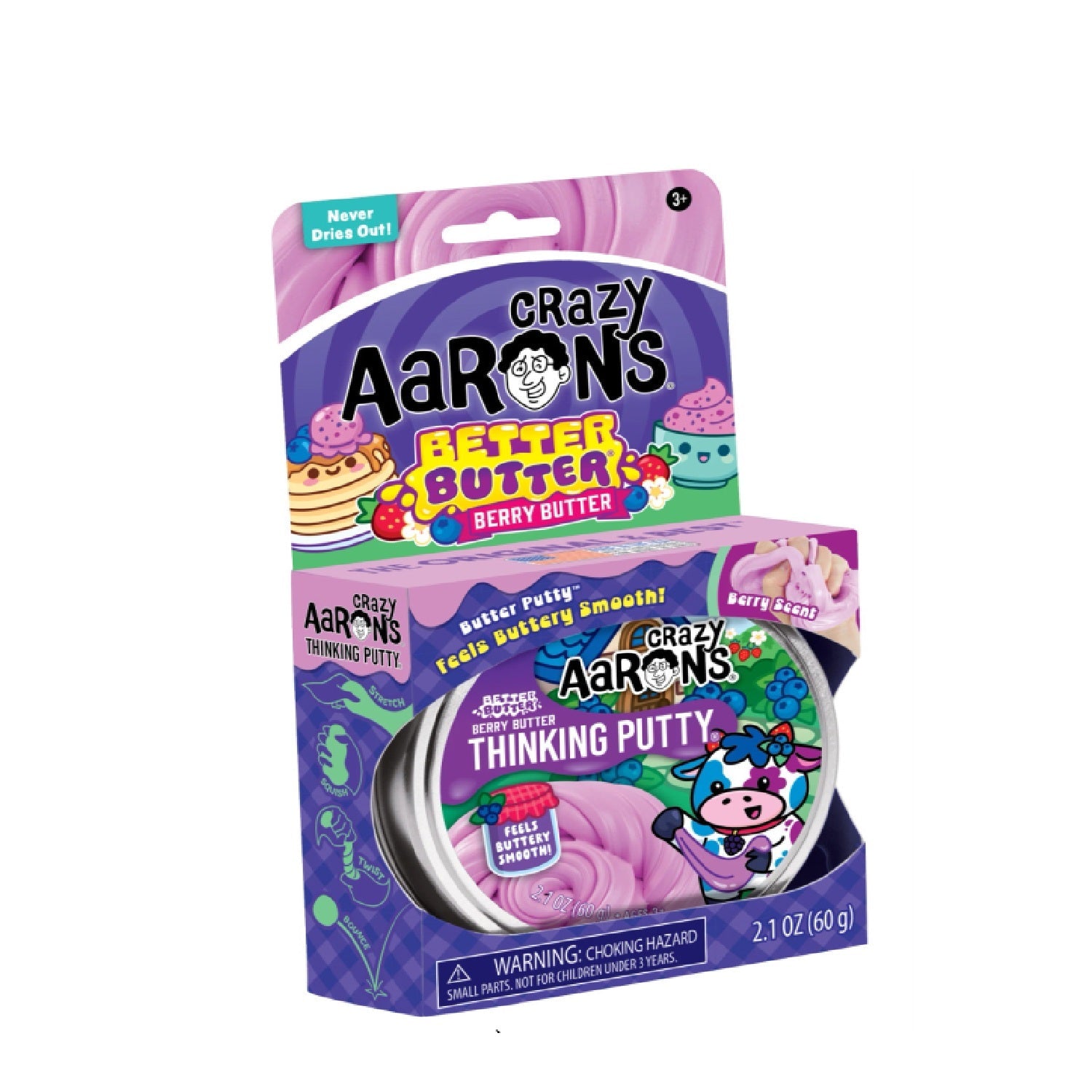 Crazy Aaron’s Better Butter Berry Thinking Putty Sensory Fidget Putty