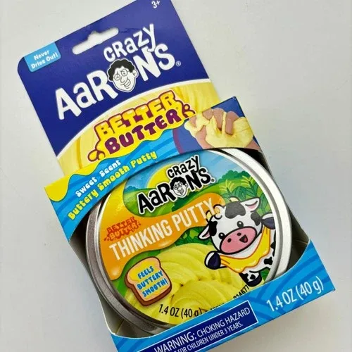 Crazy Aaron’s Better Butter Thinking Putty Sensory Fidget Putty