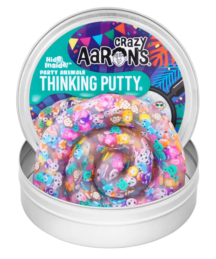 Crazy Aaron’s Hide Inside! Party Animals Thinking Putty – Find-It Fidget Sensory Putty — photo 2