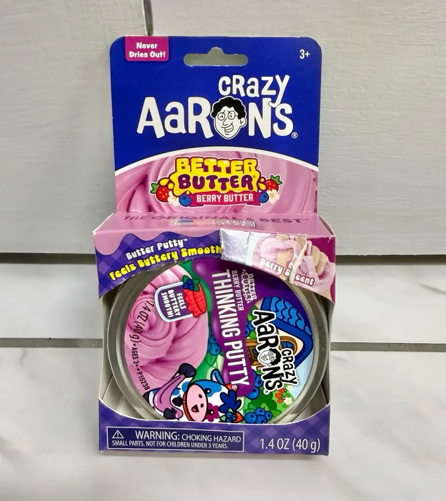 Crazy Aaron's Better Butter Berry Butter Thinking Putty — photo 3