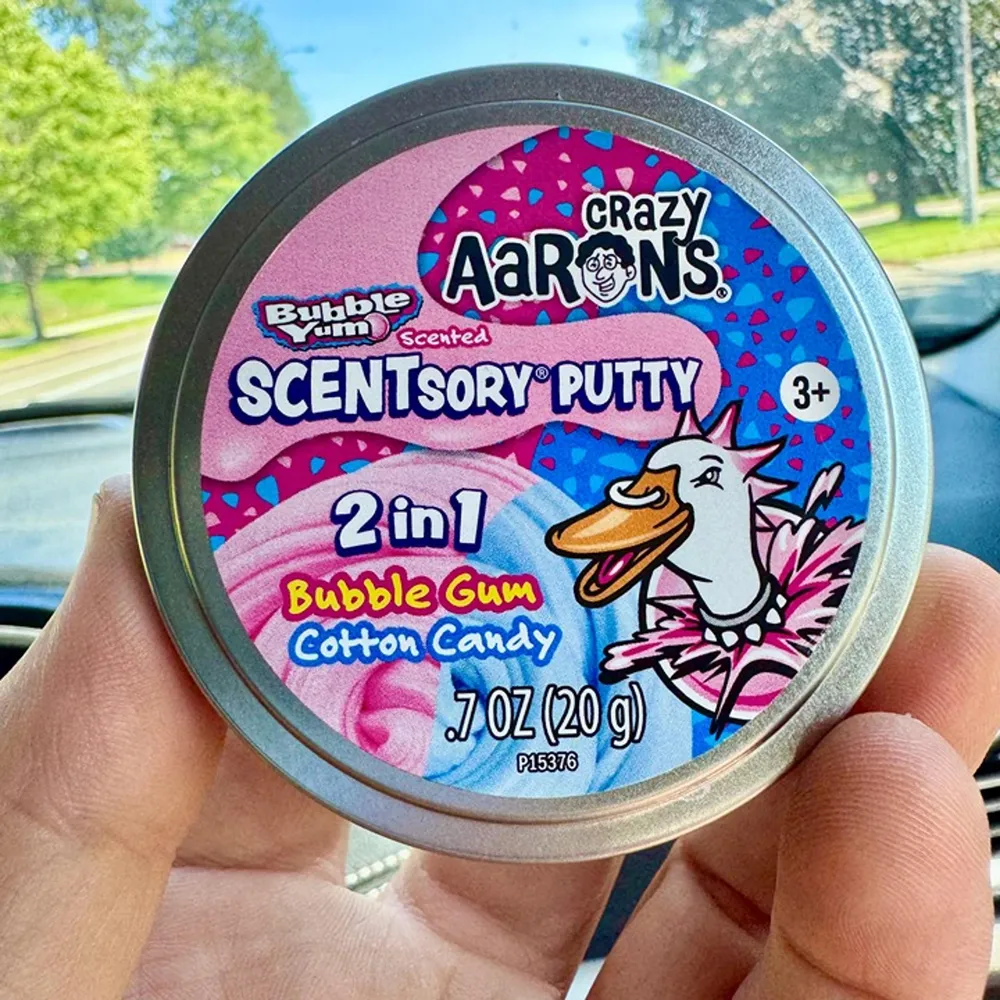 Crazy Aaron's Bubble Yum 2-in-1 Scentsory Putty