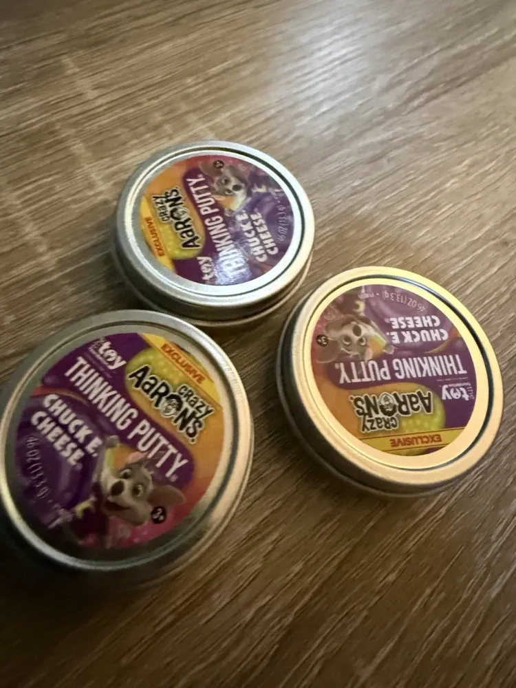 Crazy Aaron's Chuck E Cheese Thinking Putty Mini