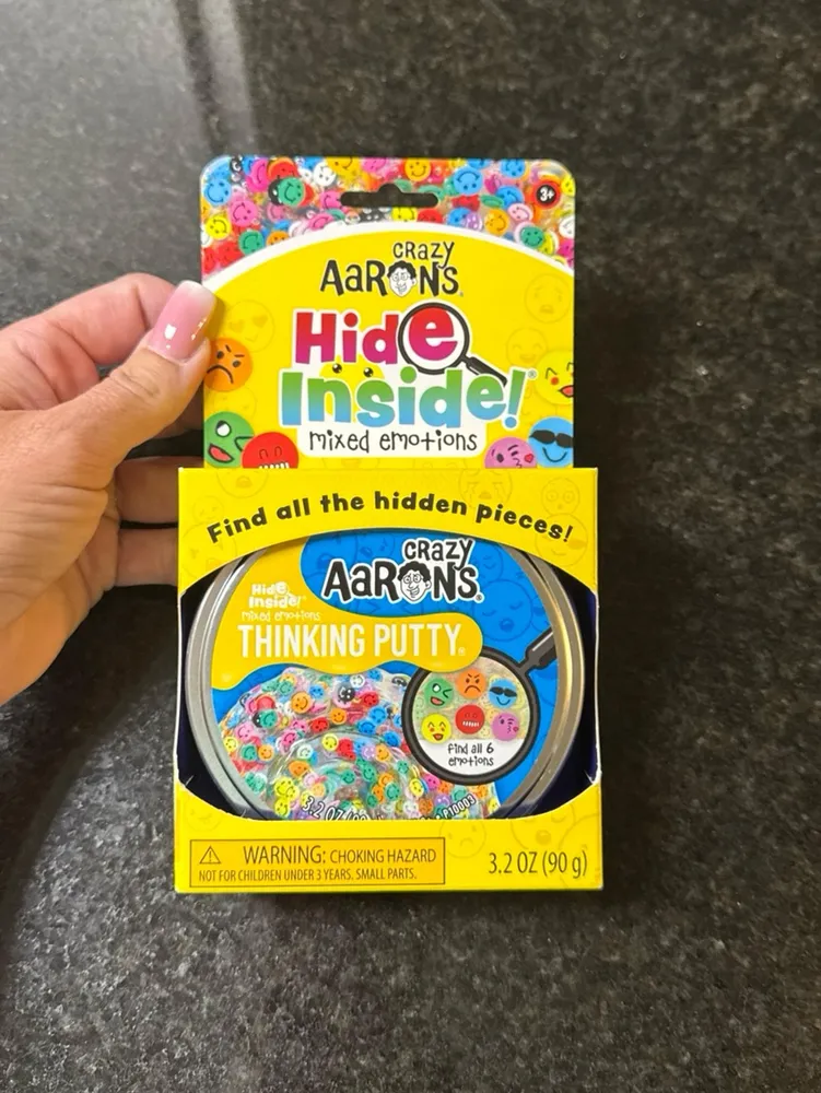 Crazy Aaron's Hide Inside Mixed Emotions Thinking Putty - 3.2oz