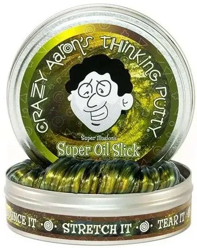 Crazy Aaron's Mini Thinking Putty Super Oil Slick