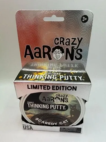 Crazy Aaron's Scaredy Cat Thinking Putty