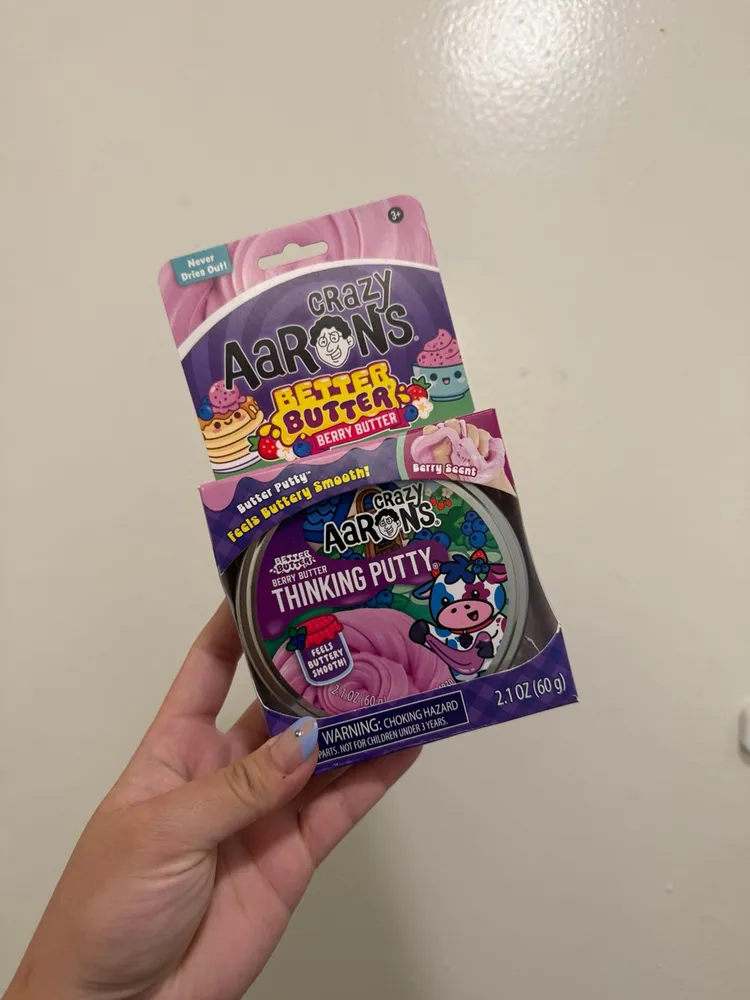 Crazy Aaron's Thinking Putty Better Butter Berry