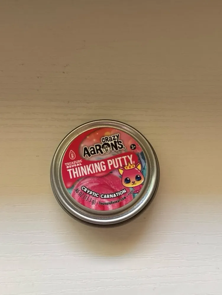 Crazy Aaron's Thinking Putty Cryptic Carnation