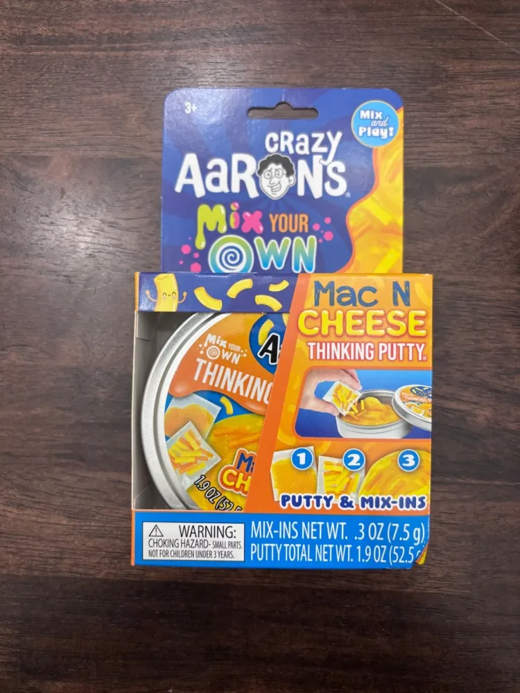 Crazy Aaron's Thinking Putty Mac N Cheese