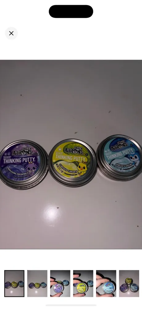 Crazy Aaron's Thinking Putty - Mini Mystery Set of 3
