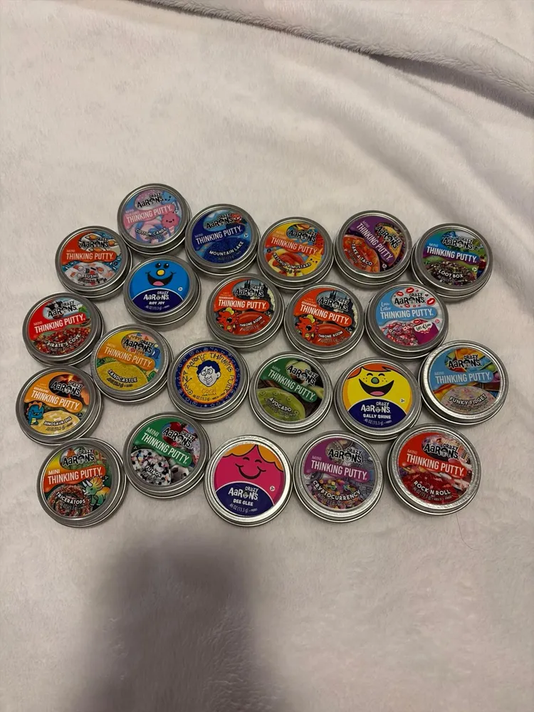 Crazy Aaron's Thinking Putty Mini Tin Lot