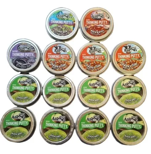 Crazy Aaron's Thinking Putty Mini Tins Variety Pack