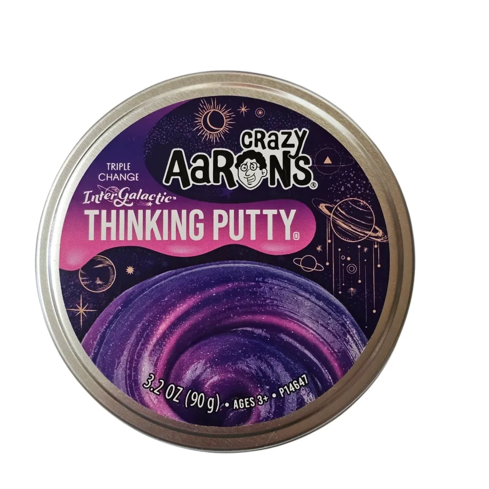 Crazy Aaron's Thinking Putty Triple Color Change Inter Galactic