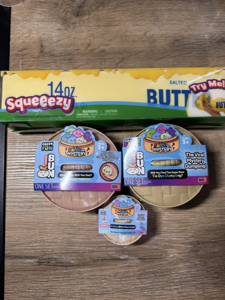 Crazy Fun Butter Squeeezy Mystery Dumpling Squishy Bun — photo 2