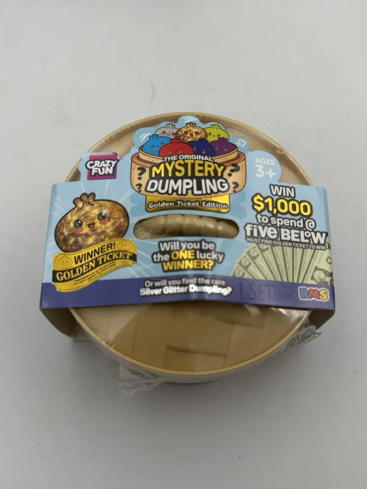 Crazy Fun Golden Ticket Edition Mystery Squishy Dumpling