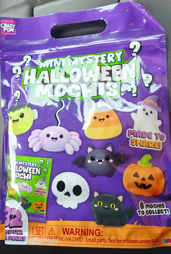 Crazy Fun Mini Mystery Halloween Mochi Squishy 32-Pack — photo 2