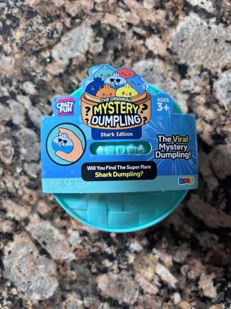 Crazy Fun Mystery Squishy Dumpling Shark Edition