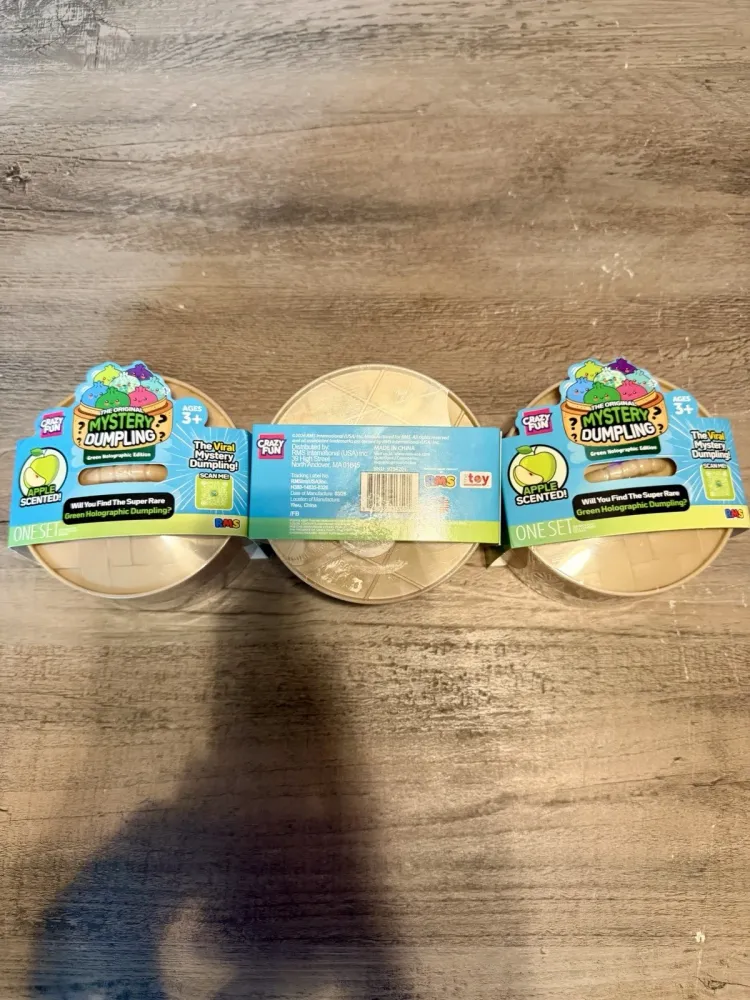 Crazy Fun RMS Apple Scented Mystery Dumpling Squishy Lot