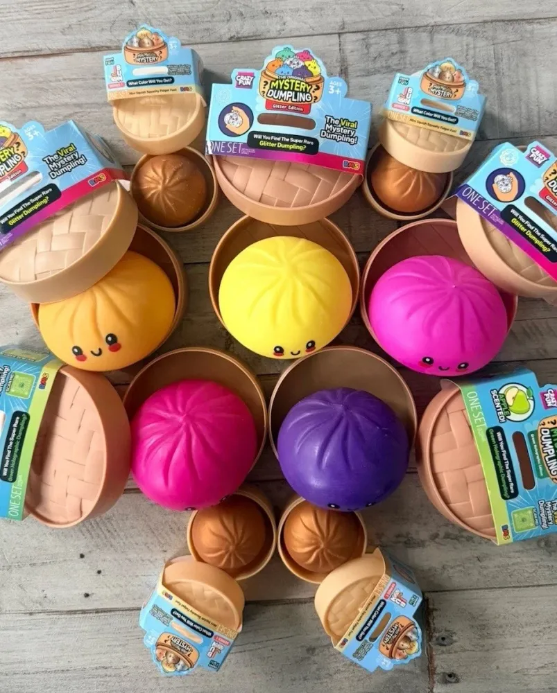 Crazy Fun RMS Bun Glitter Mini Mystery Dumpling Lot