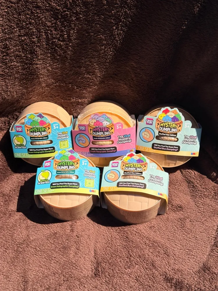 CrazyFun Mystery Dumpling Bundle (5 Sealed Blind Boxes)