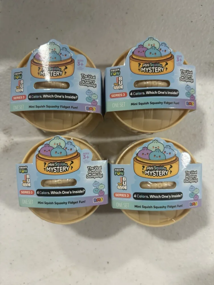 CrazyFun Squishy Bun Mini Dumpling Mystery Series 3