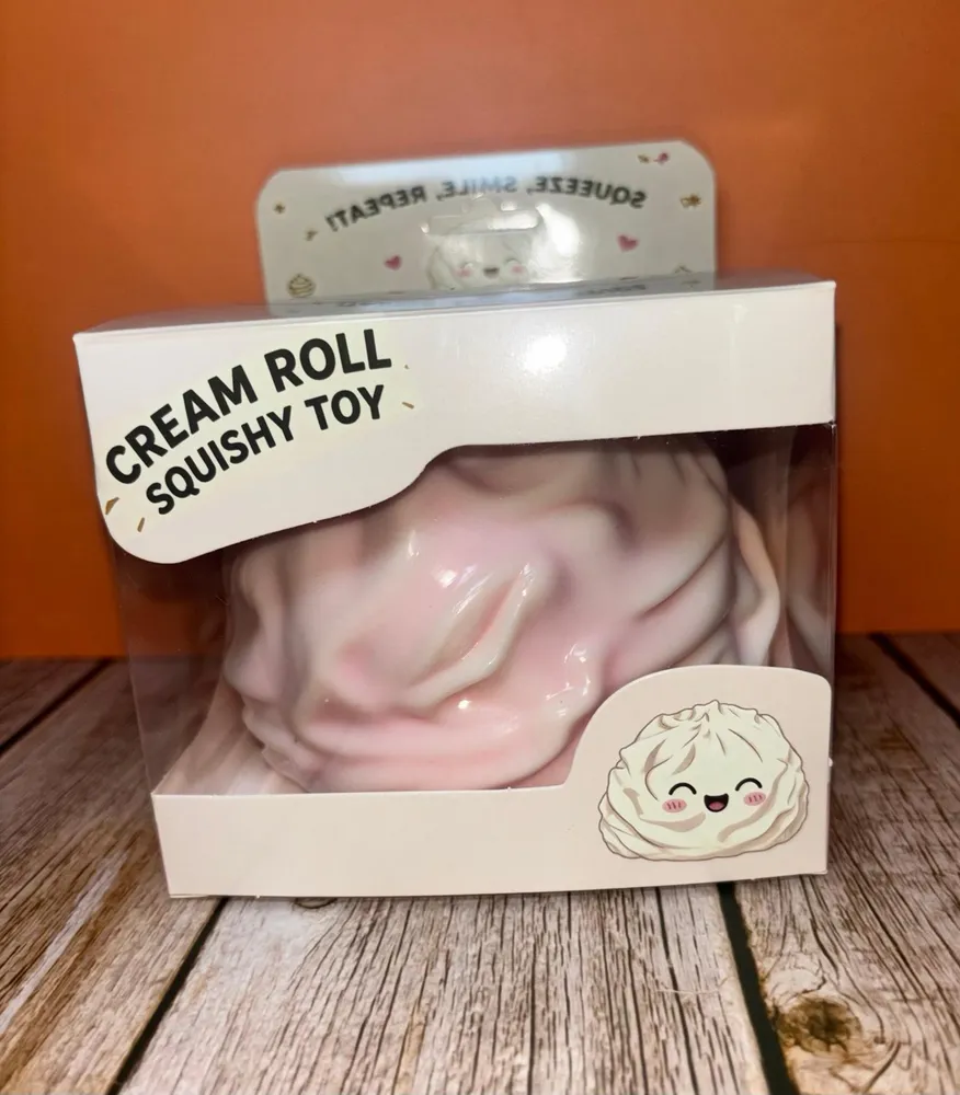 Cream Roll Squishy Toy - Slow Rising