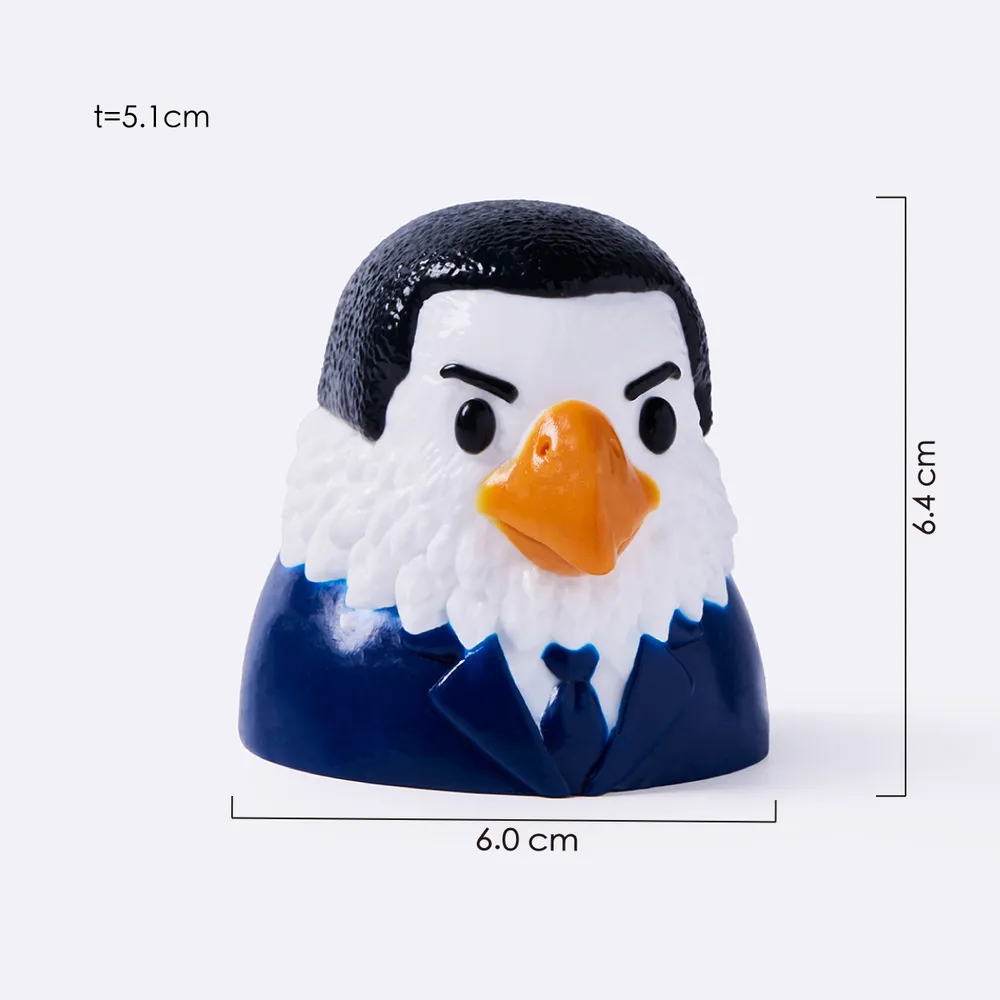 Crew Cut Commander Eagle Taba Squishy — photo 2