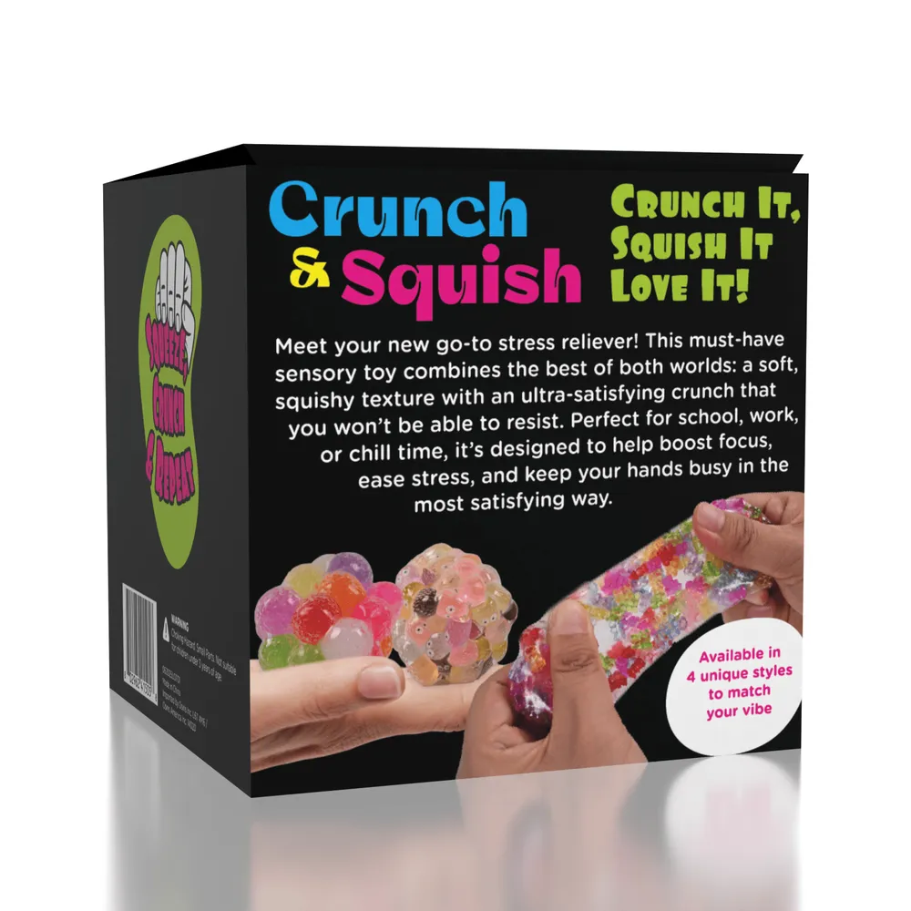 Crunch & Squish Candy Series Crunchy Squishies Stress Ball Fidget Toy — photo 2