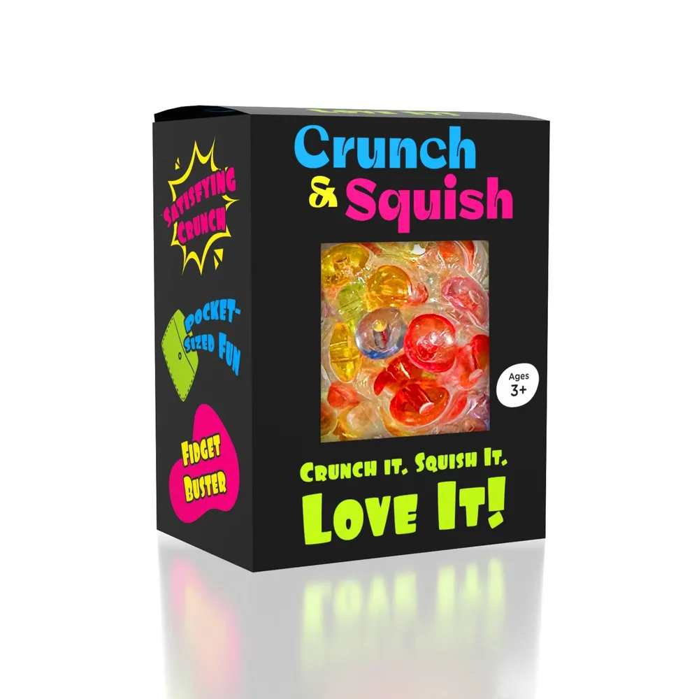 Crunch & Squish Crunchy Squishies Stress Ball Fidget Toy () - Ships Late March — photo 4